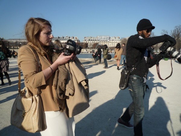 En el jardin des Tuileries, el lunes